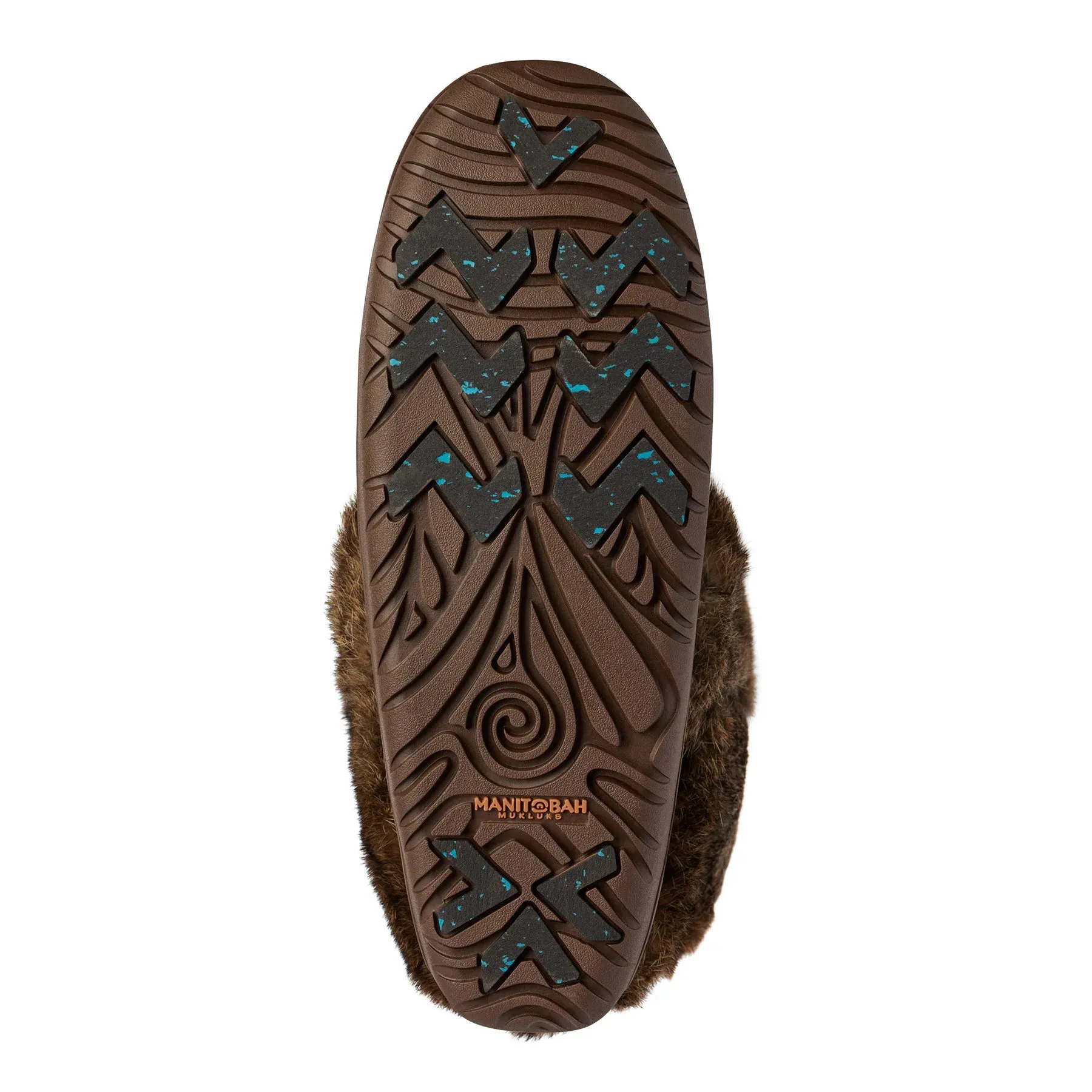 Manitobah Mukluk Women's Tall Wrap Mukluk Suede and Fur Boots - Oak