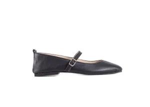 Mary Jane ballet flats - black leather