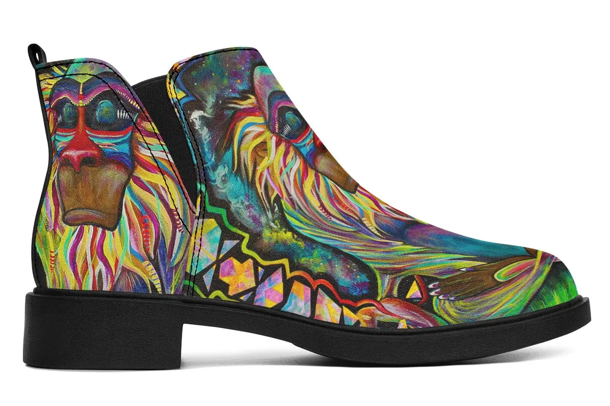 Meditating Rafiki Neat Vibe Boots