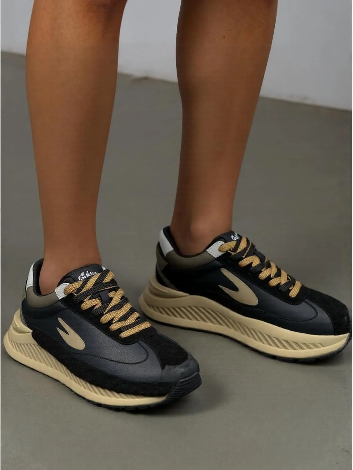 Men's Fashion Chunky Sneakers- Dad Shoes Platform Comfortable Walking Casual Sports Sneakers