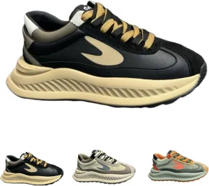 Men's Fashion Chunky Sneakers- Dad Shoes Platform Comfortable Walking Casual Sports Sneakers