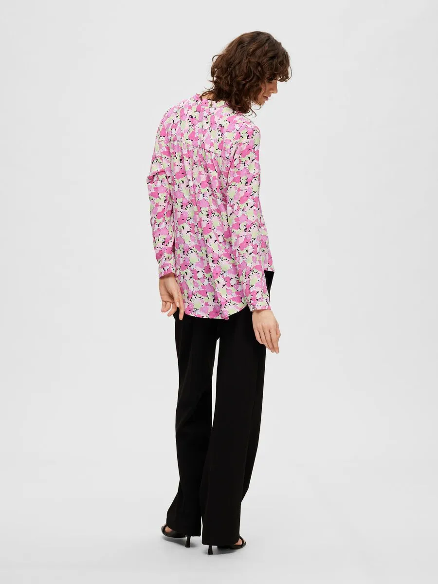 Mivi Ls Aop Top - Black Aop