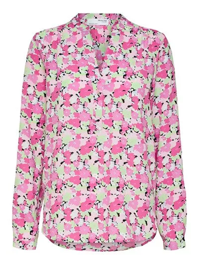 Mivi Ls Aop Top - Black Aop