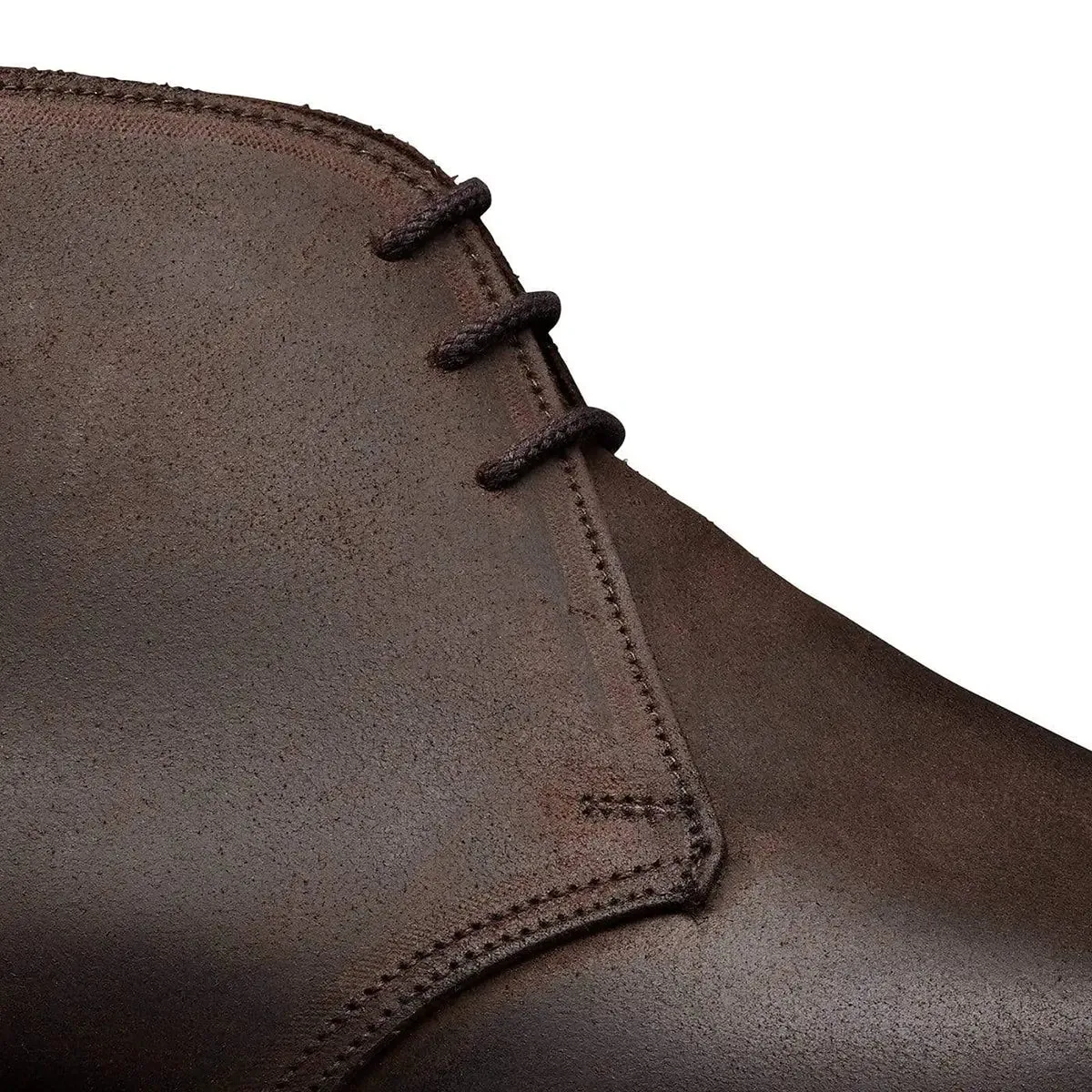 Molton Dark Brown Rough-Out Suede Boots