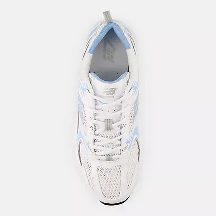 MR530BB -  White with Blue Haze and Brighton Grey