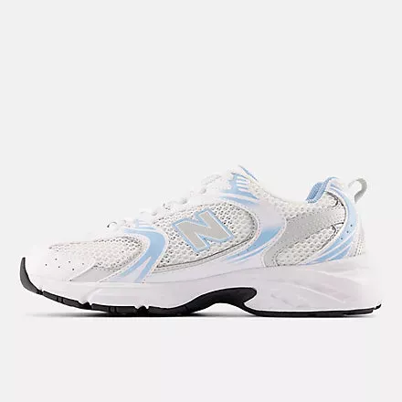 MR530BB -  White with Blue Haze and Brighton Grey