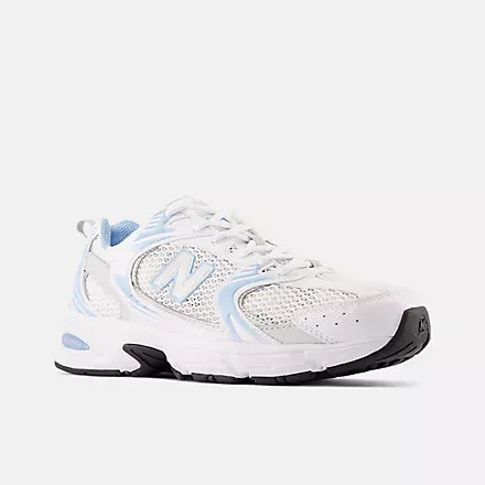 MR530BB -  White with Blue Haze and Brighton Grey