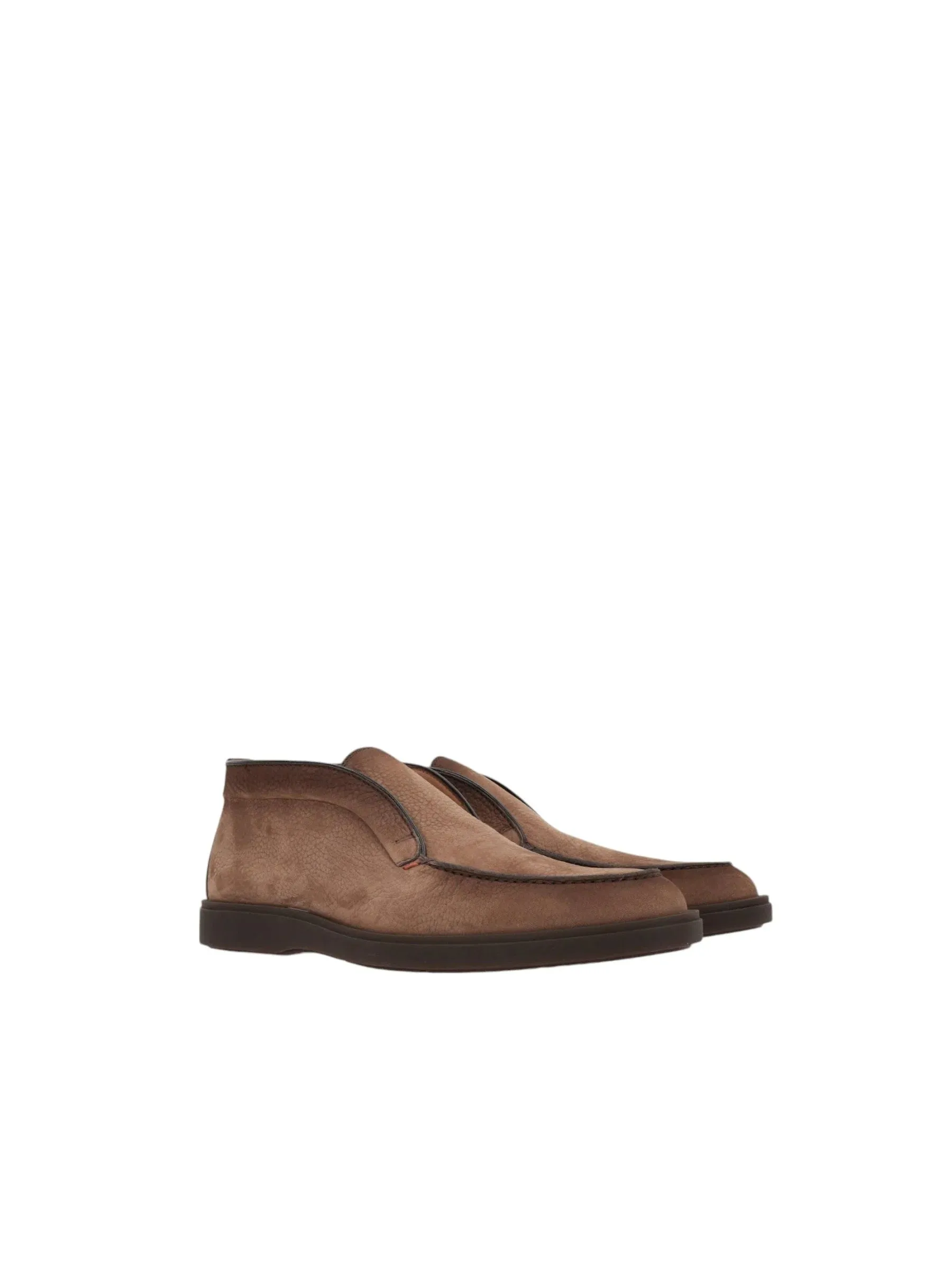 Nabuk Slip-on Ankle Boots