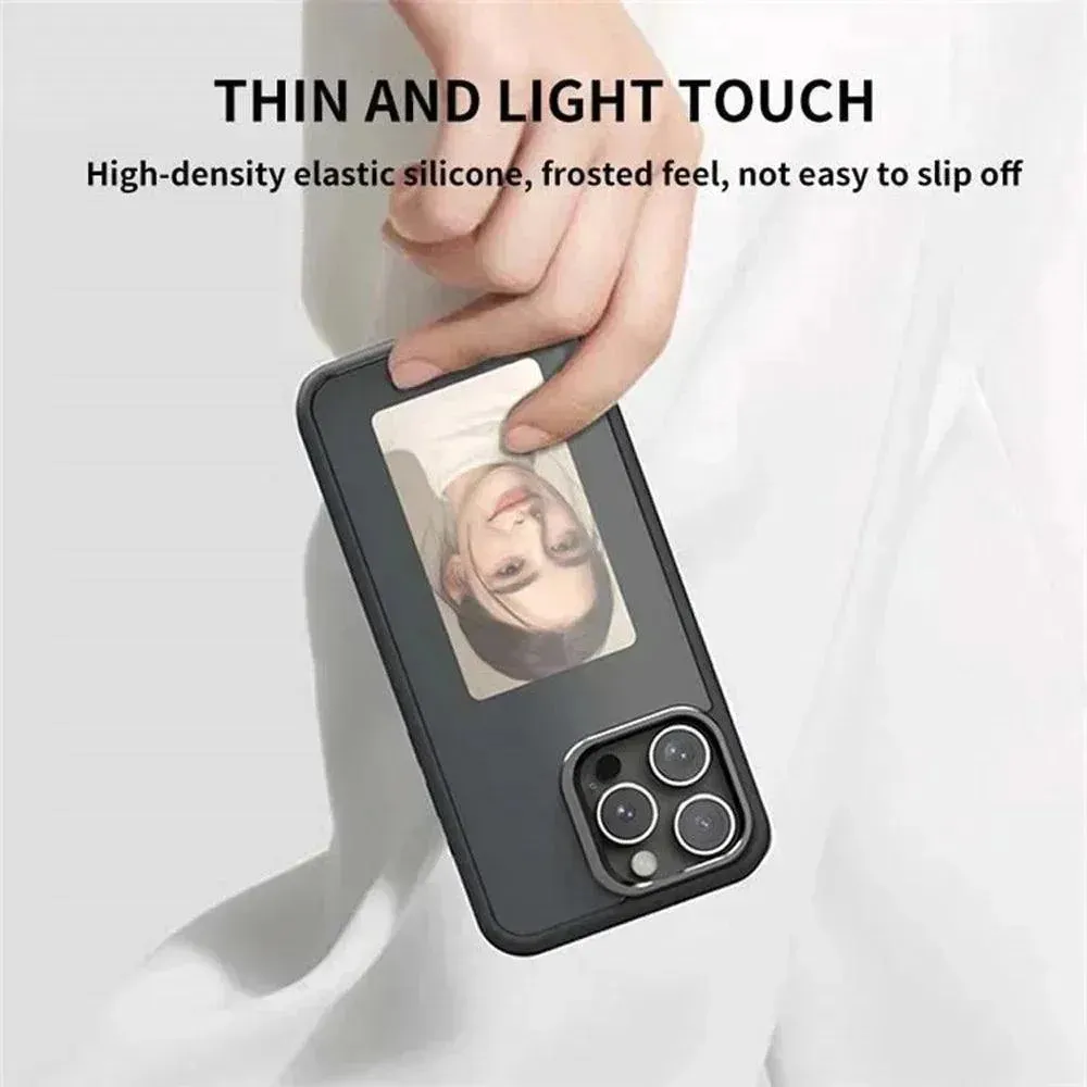 New 16 Smart AI E-Ink Screen NFC Phone Case For 16 Pro Max ShockProof Couple Family Photo DIY Pattern Screen projection Cover