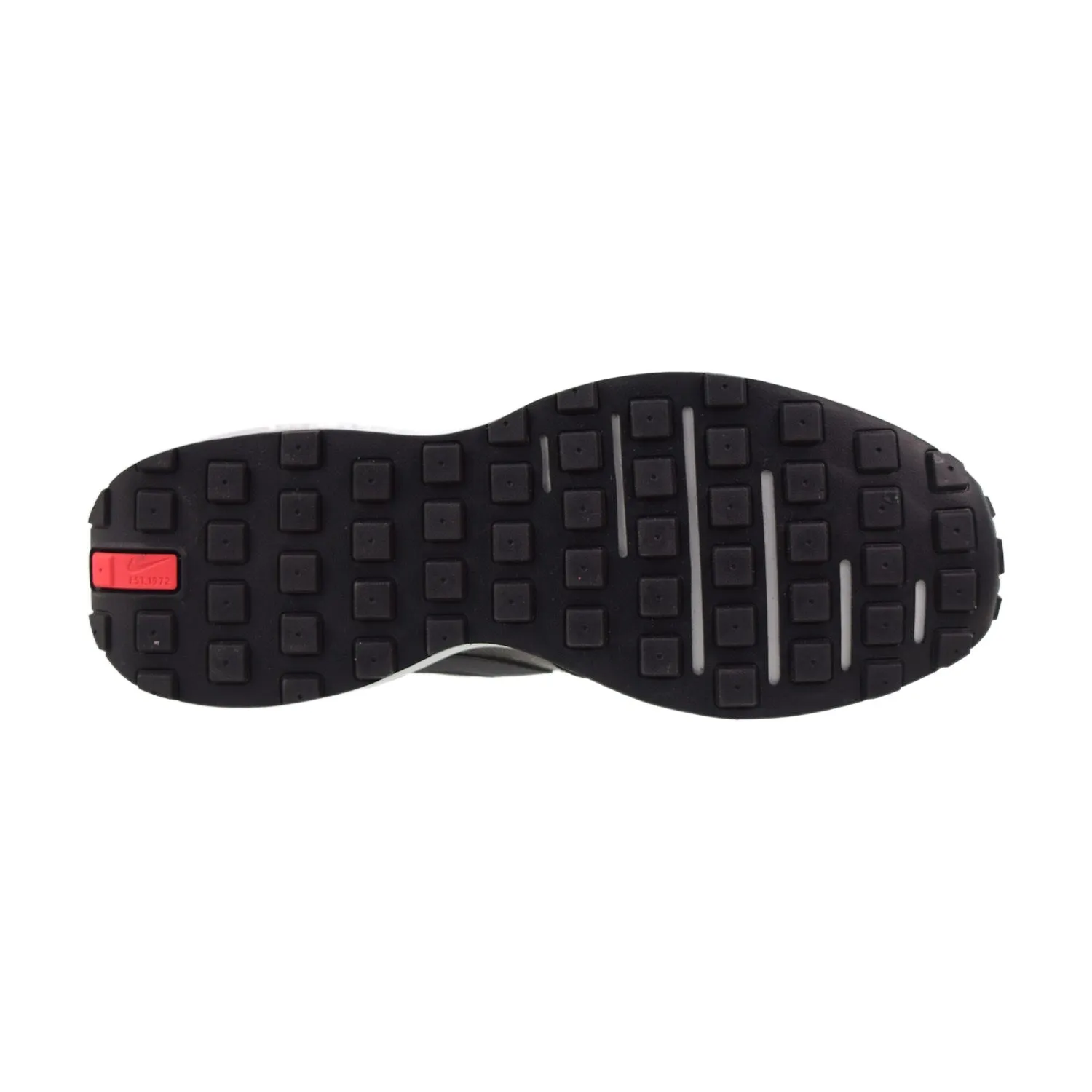 Nike Waffle One (GS) Big Kids' Shoes Flat Pewter-Black-Siren Red