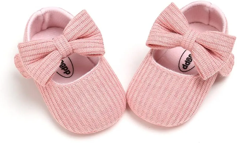 Ohwawadi Infant Baby Boys Girls Slippers Cozy Fleece Booties Soft Bottom Warm Cartoon Socks Newborn Crib Shoes