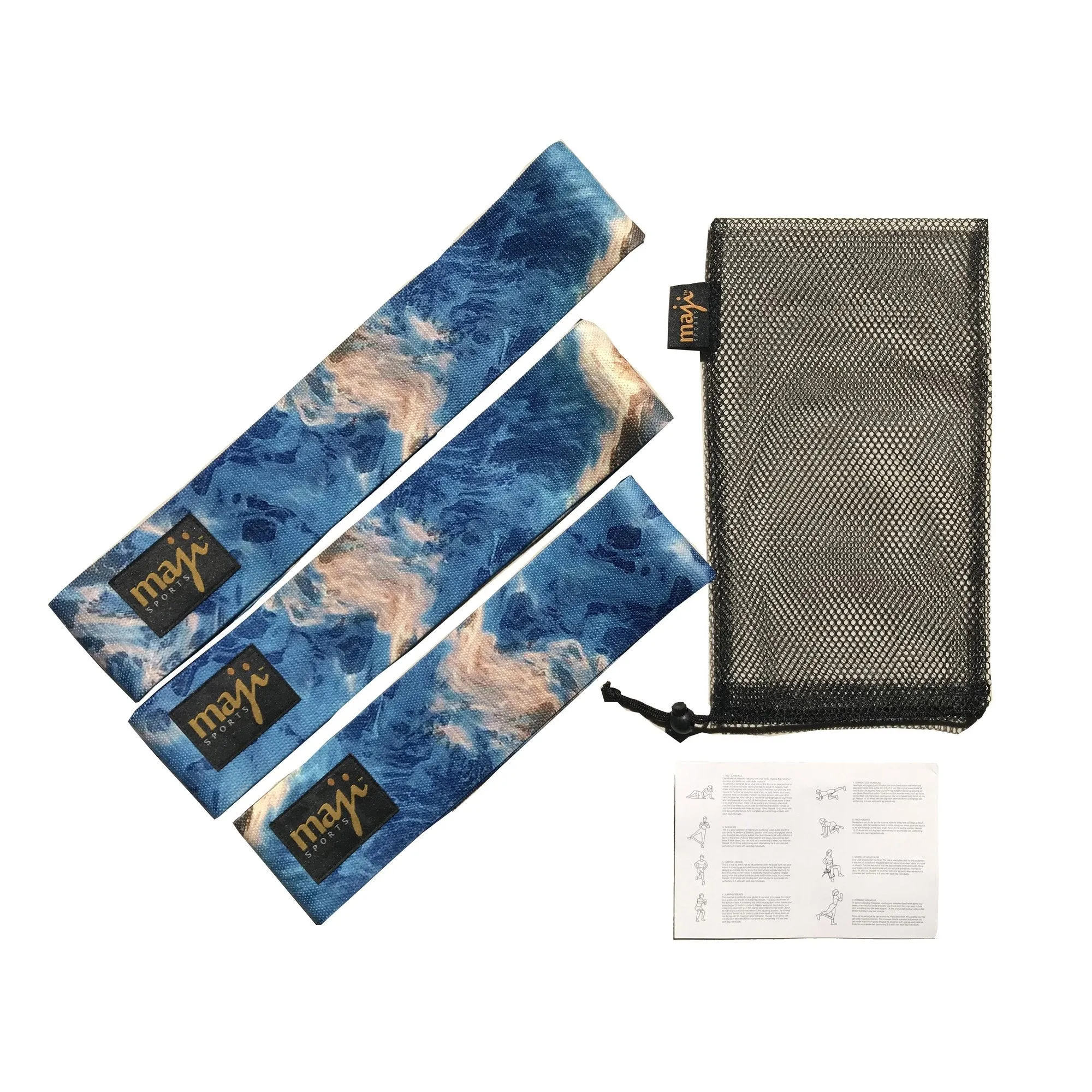 Pack of Three Tie-Dye Bootie Bands