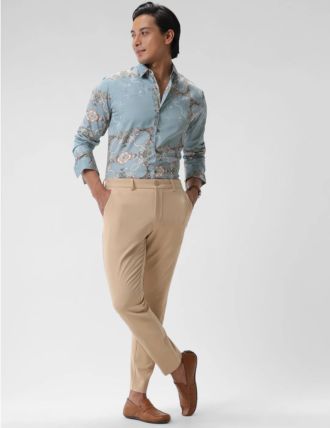 Printed Smart Casual Shirt