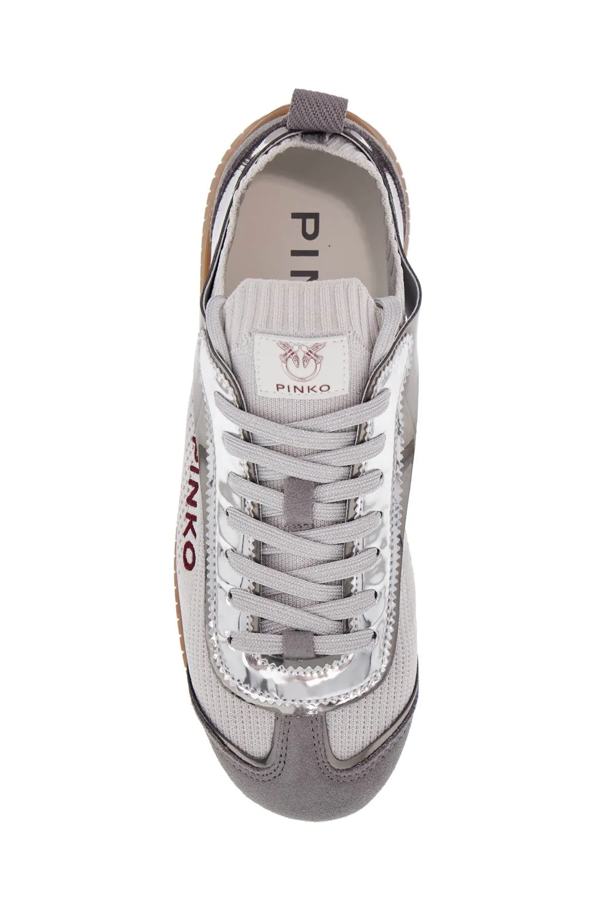 Reby Mixed-Media Sneakers