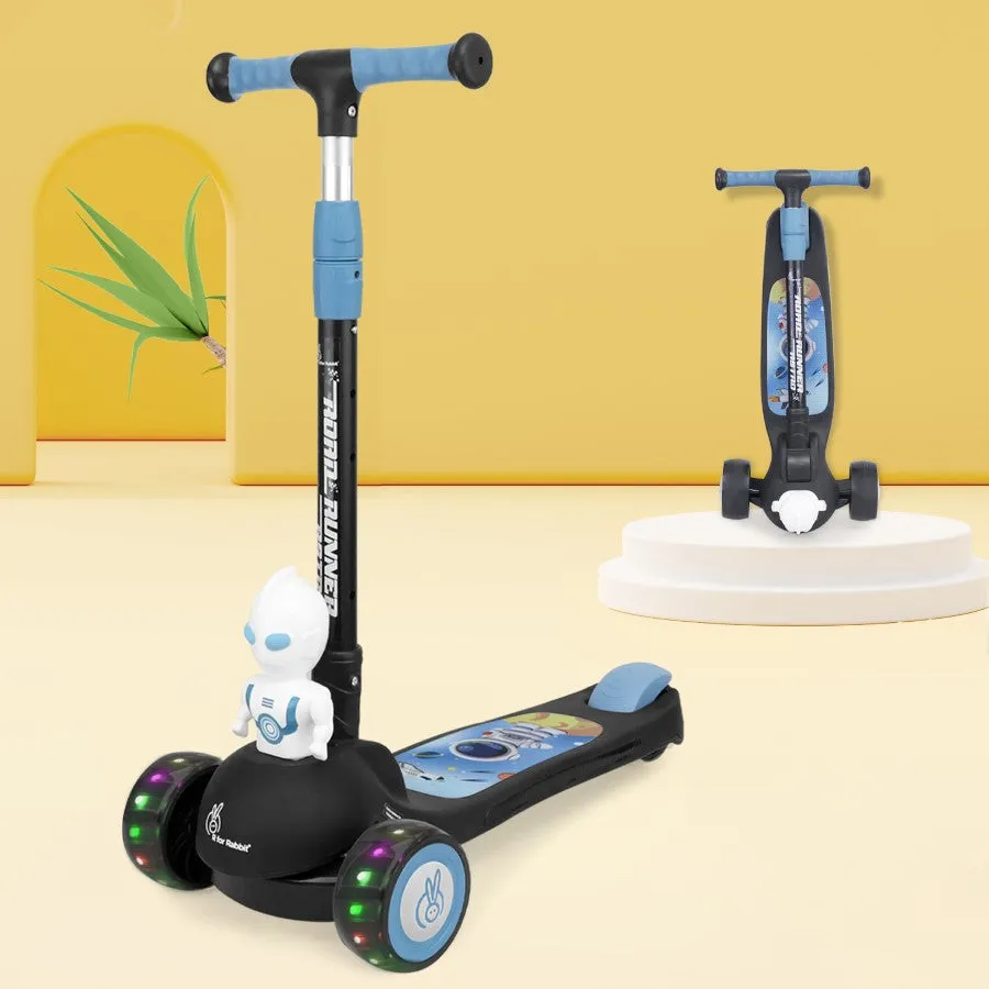 Road Runner Astro Scooter For Kids With PU LED Wheels