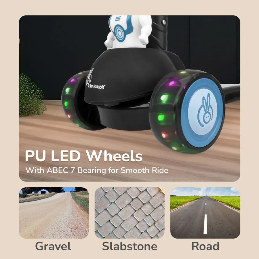 Road Runner Astro Scooter For Kids With PU LED Wheels