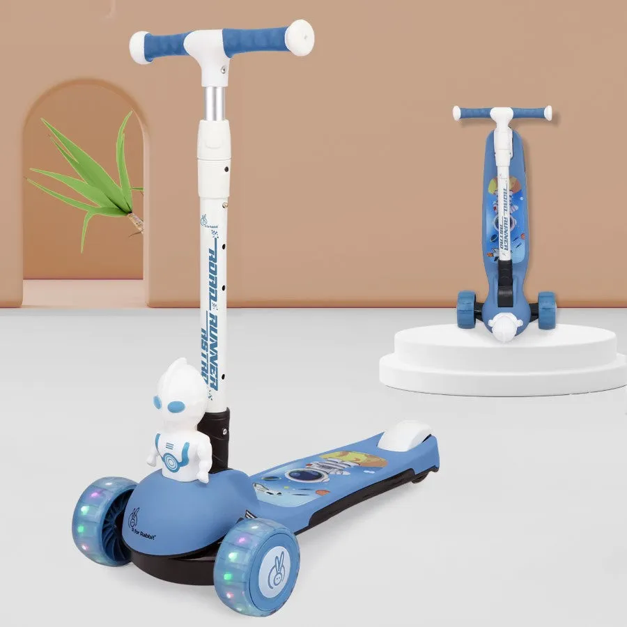 Road Runner Astro Scooter For Kids With PU LED Wheels