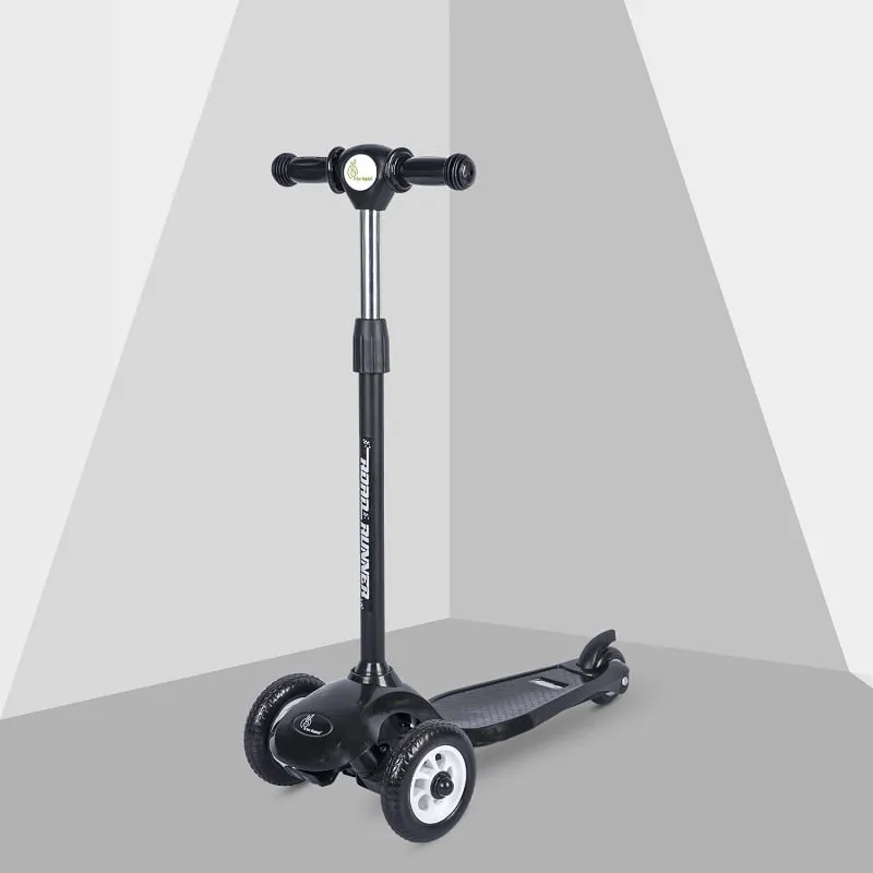 Road Runner Junior Scooter - 3 Level Height Adjustment, Anti Slip Deck