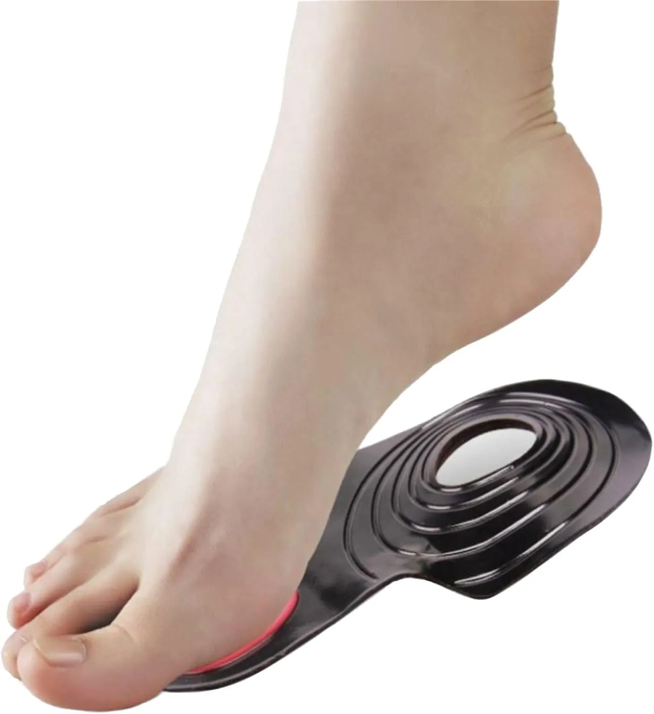 Runee 3/4 Length Orthotic Insole with Arch Support - Cushioning Insoles & Shock Absorption Comfort for Plantar Fasciitis, Flat Foot, Foot Pain, and Heel Spurs (Large)