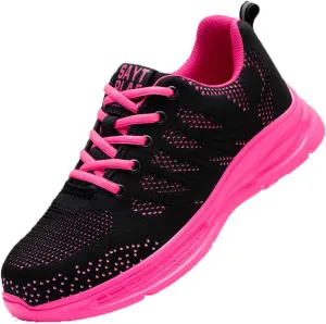 Safety Trainers Women Steel Toe Cap Work Shoes Industrial Sneakers Construction Work Boots