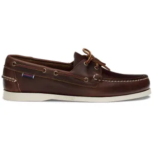 Sebago Men's Dockside Portland Waxed Boat Shoe