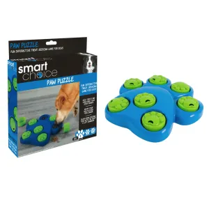 Smart Choice Paw Shaped Puzzle Treat Game For Dogs
