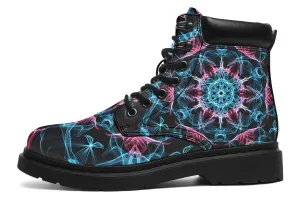 Smokey Blue Mandala Classic Vibe Boots
