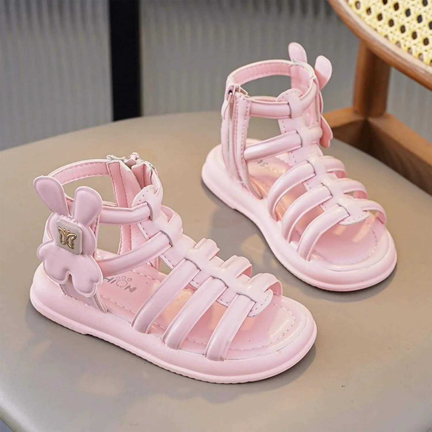 Soft Sole Shoes for Middle and Large Children Sports Open Toe Little Girl Children's Shoes Girls Sandals for Girls