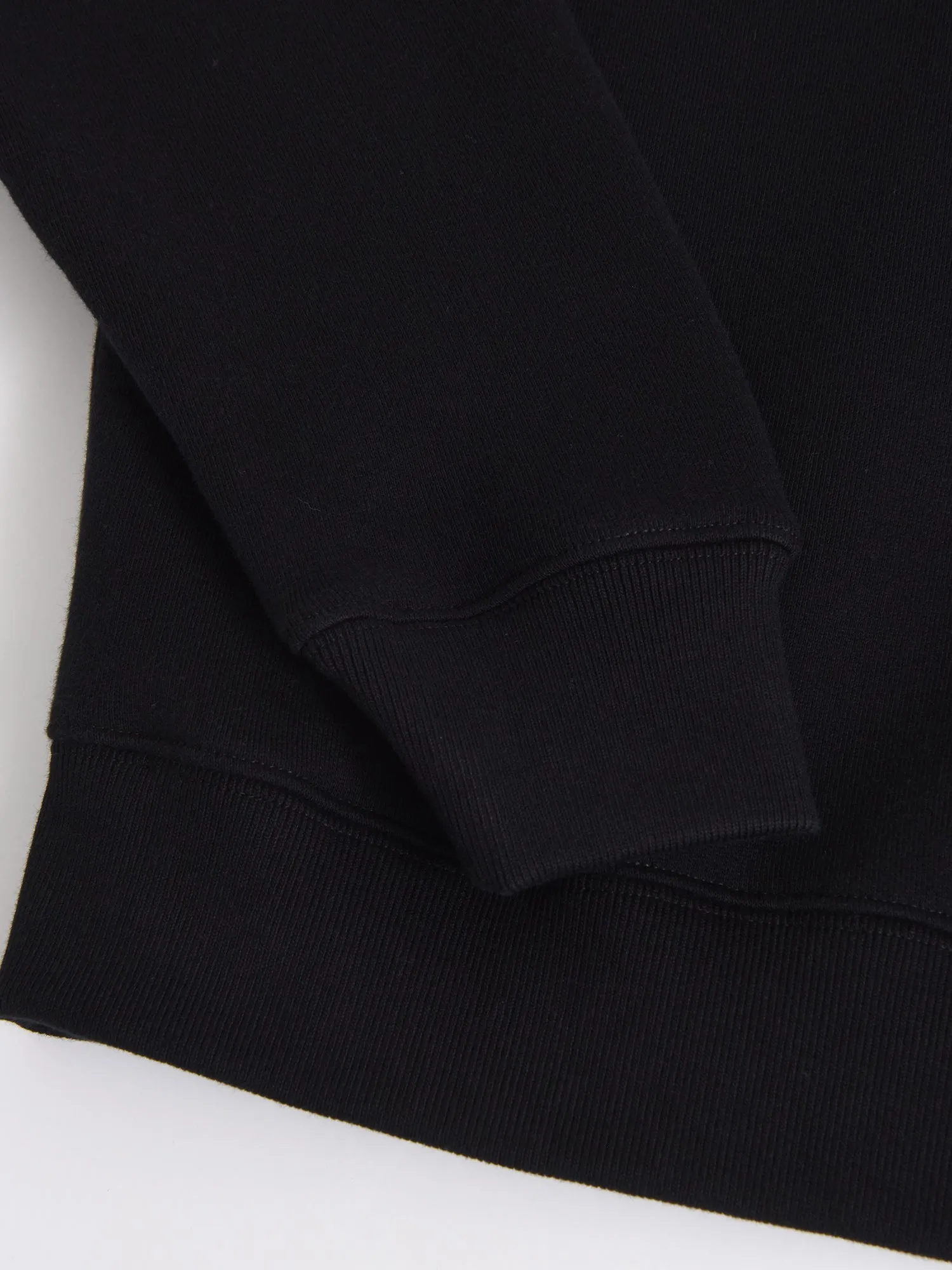 SPEEDY FOX PATCH COMFORT SWEATSHIRT_BLACK