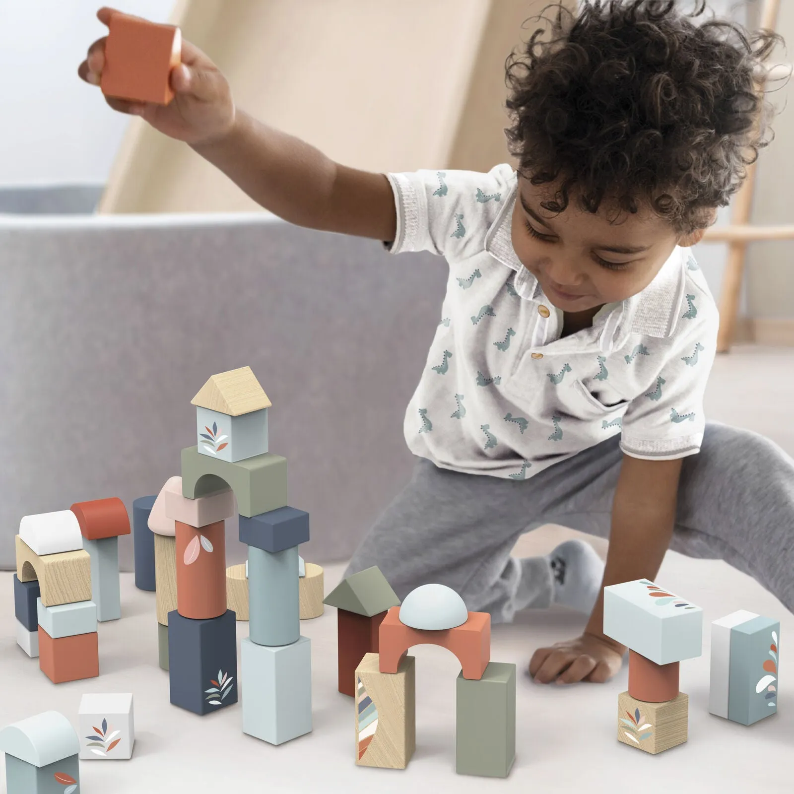 Speedy Monkey - Building Blocks 50 Piece Set
