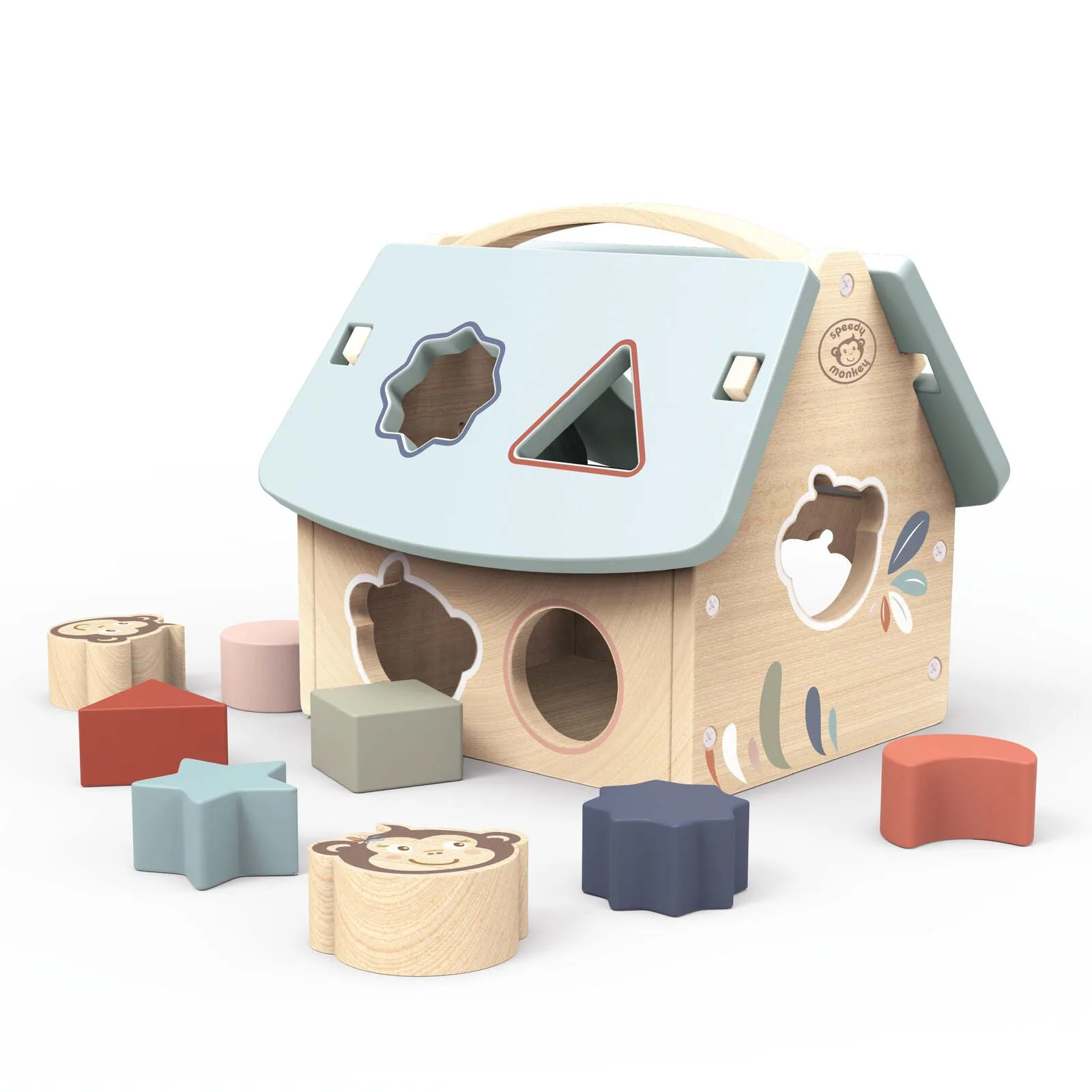 Speedy Monkey - House Shape Sorter