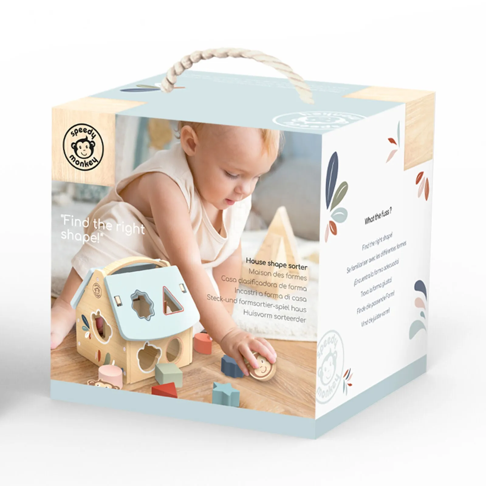 Speedy Monkey - House Shape Sorter