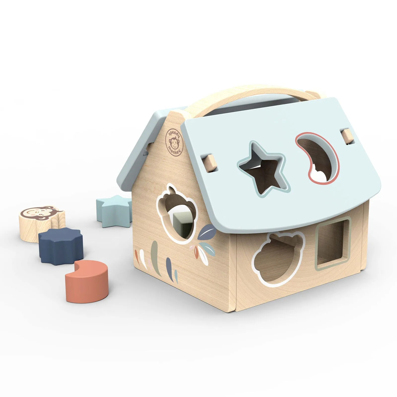 Speedy Monkey - House Shape Sorter