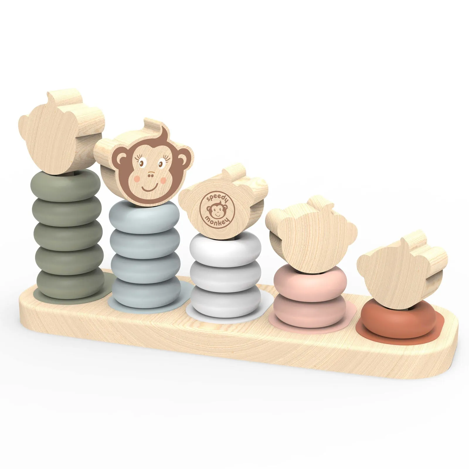 Speedy Monkey - Monkey Family Stacker