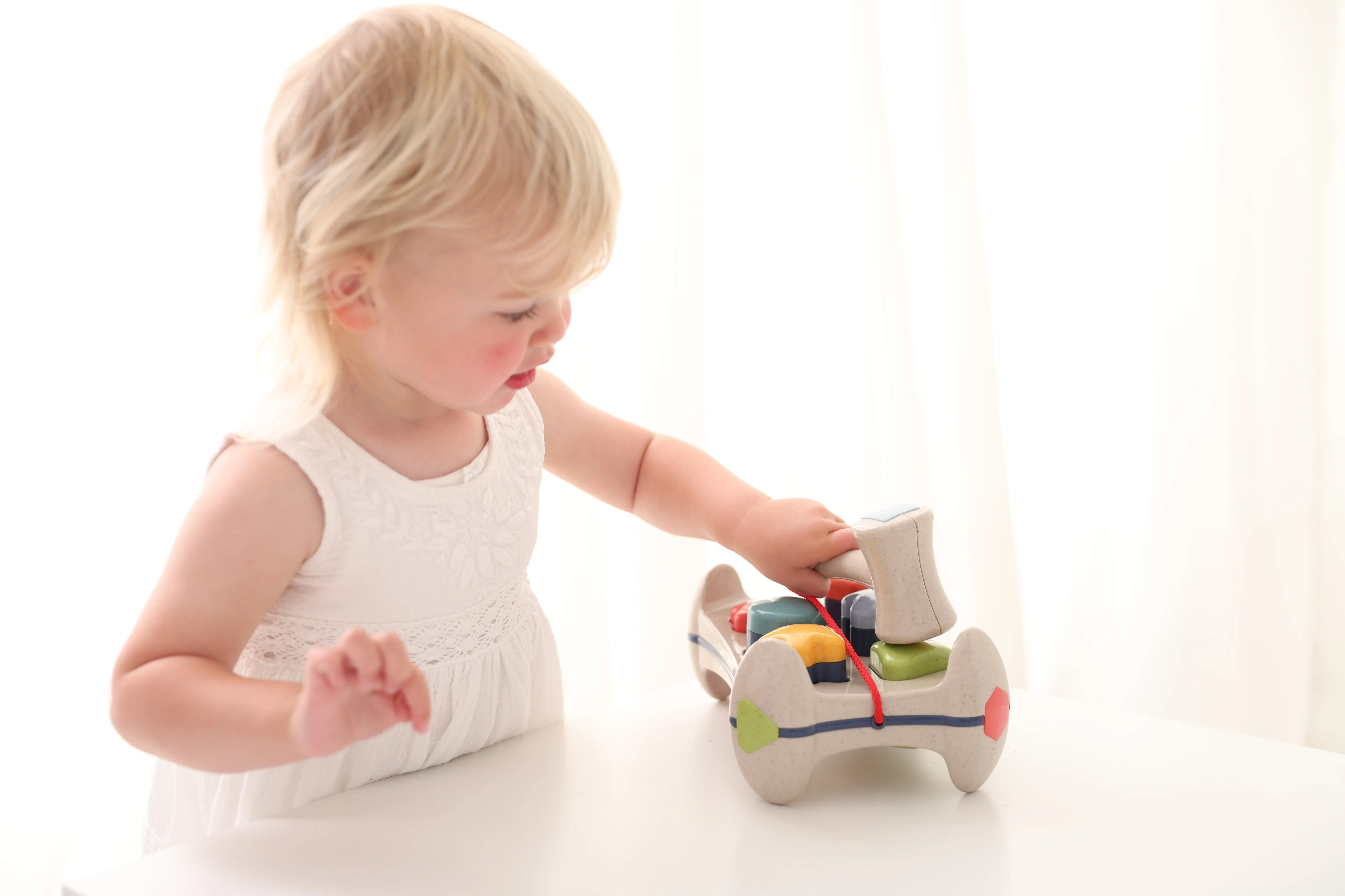 Speedy Monkey Shape Sorter Play Bench - TOLO