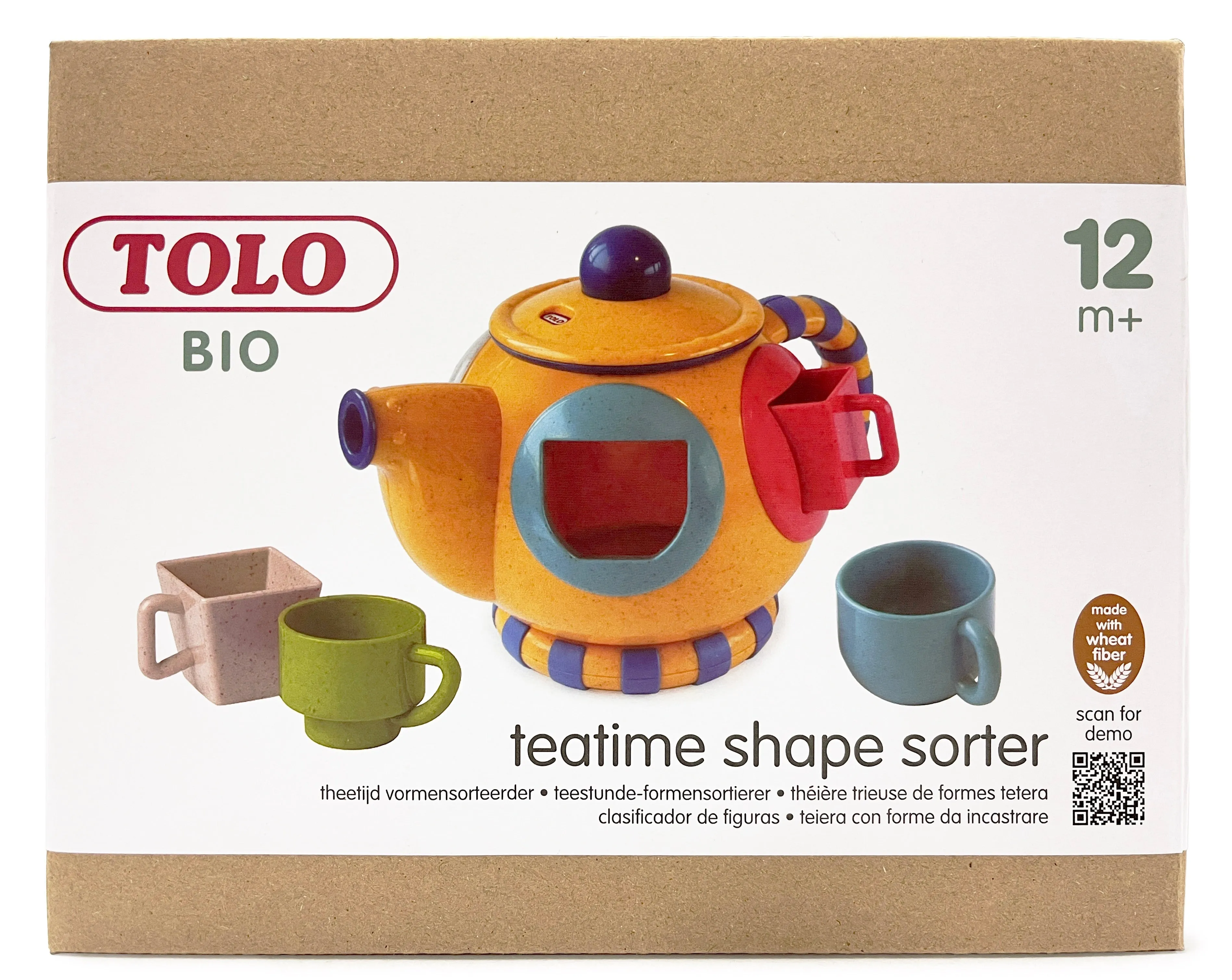 Speedy Monkey Teatime Shape Sorter - TOLO