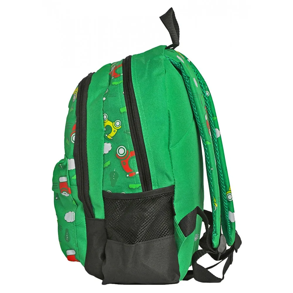 Speedy Scooter Bag | Frisky-Green Colour  |  Scooter Print