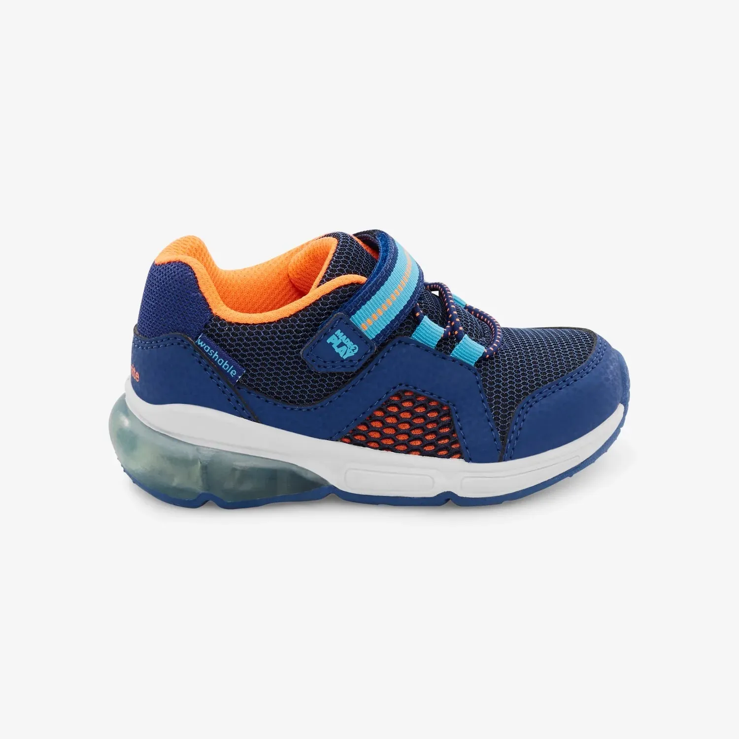 Stride Rite Made2Play Lumi Bounce Sneaker - Blue