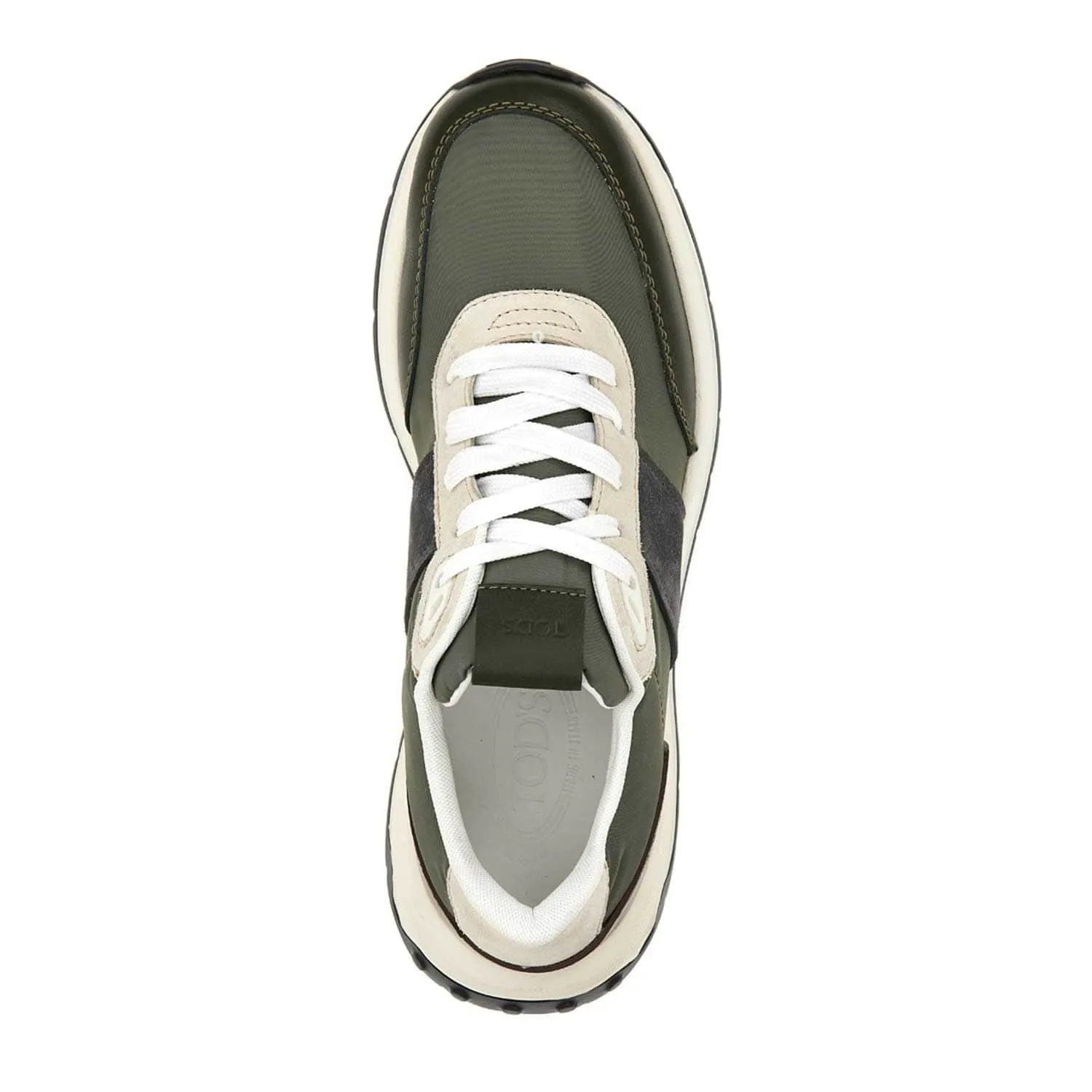 Suede and Leather Sneaker