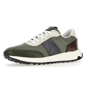Suede and Leather Sneaker