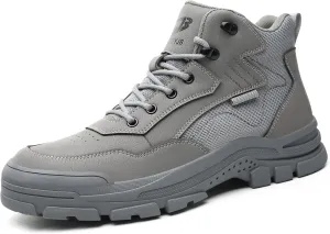 Tanleewa Steel Toe Work Shoes for Men & Women  Lightweight, Comfortable Safety Boots for Construction, Warehouse & Outdoor Use