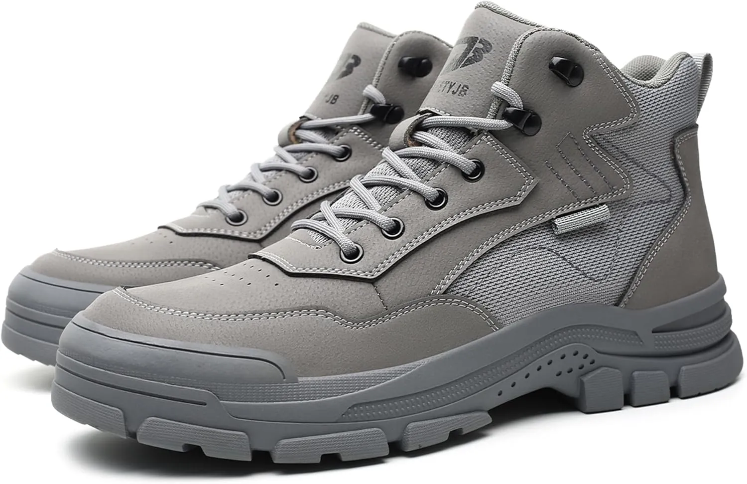 Tanleewa Steel Toe Work Shoes for Men & Women  Lightweight, Comfortable Safety Boots for Construction, Warehouse & Outdoor Use