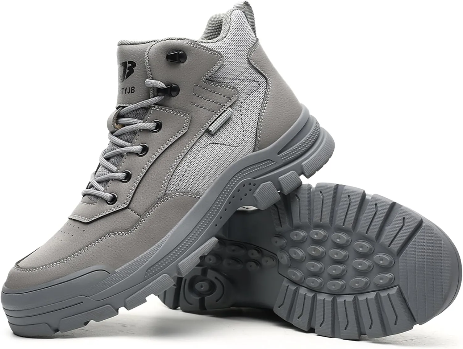 Tanleewa Steel Toe Work Shoes for Men & Women  Lightweight, Comfortable Safety Boots for Construction, Warehouse & Outdoor Use