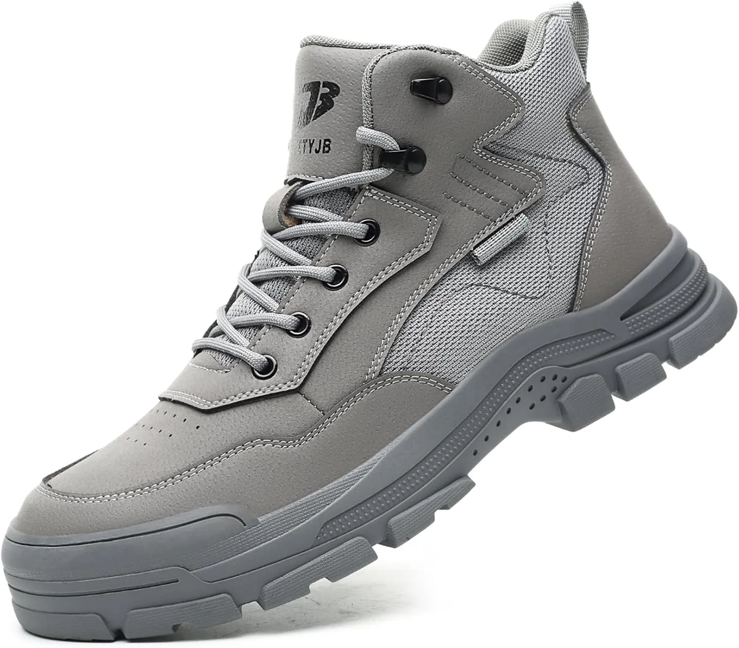 Tanleewa Steel Toe Work Shoes for Men & Women  Lightweight, Comfortable Safety Boots for Construction, Warehouse & Outdoor Use