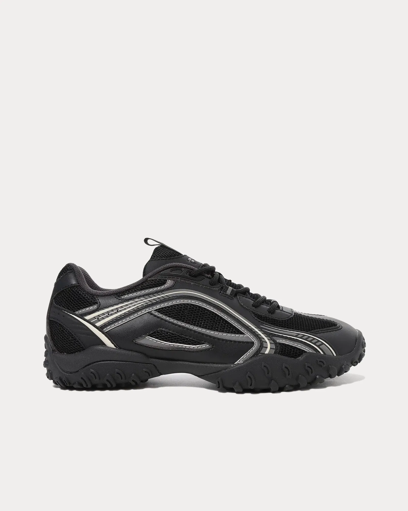 Terrain Crusher Black Low Top Sneakers