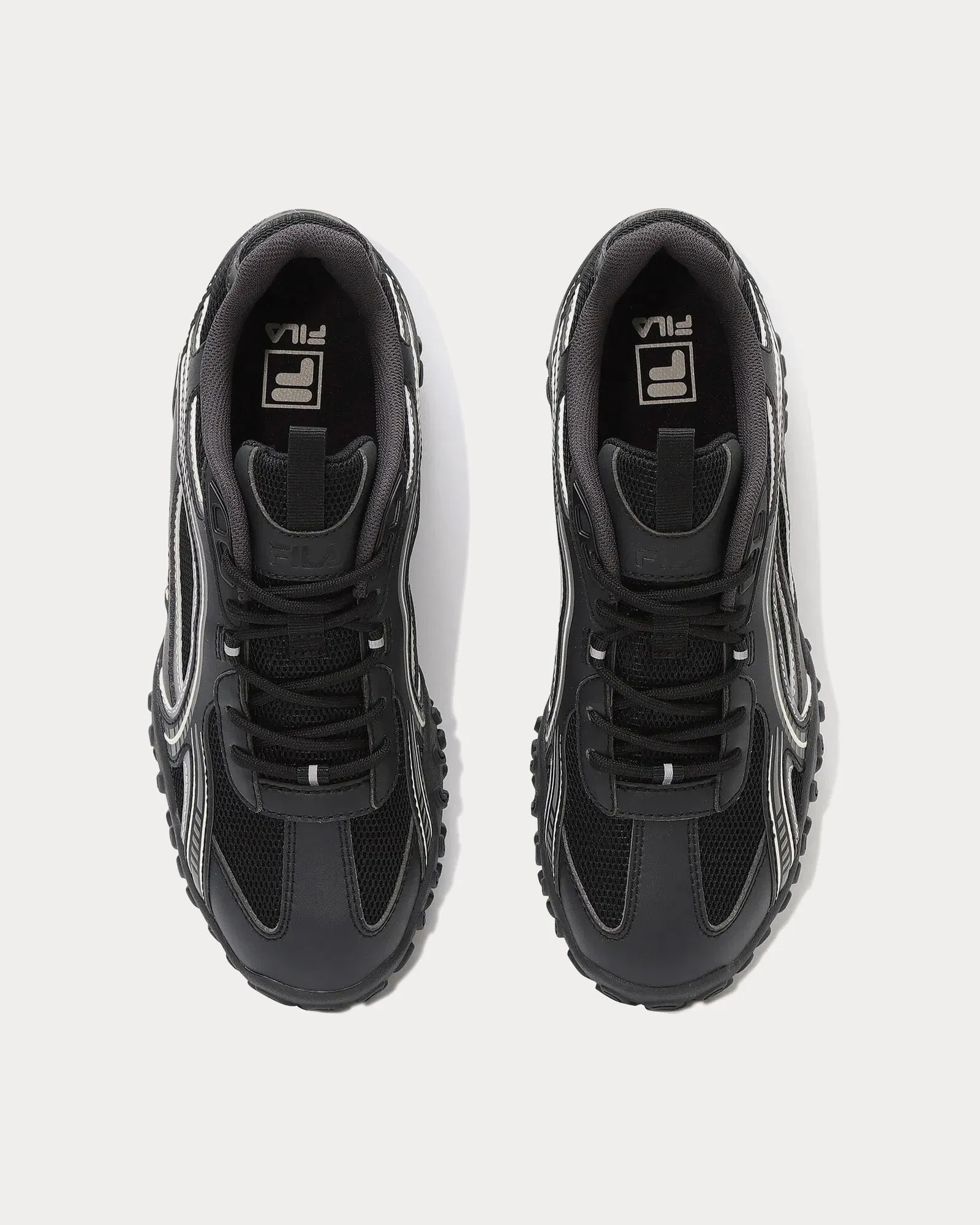 Terrain Crusher Black Low Top Sneakers