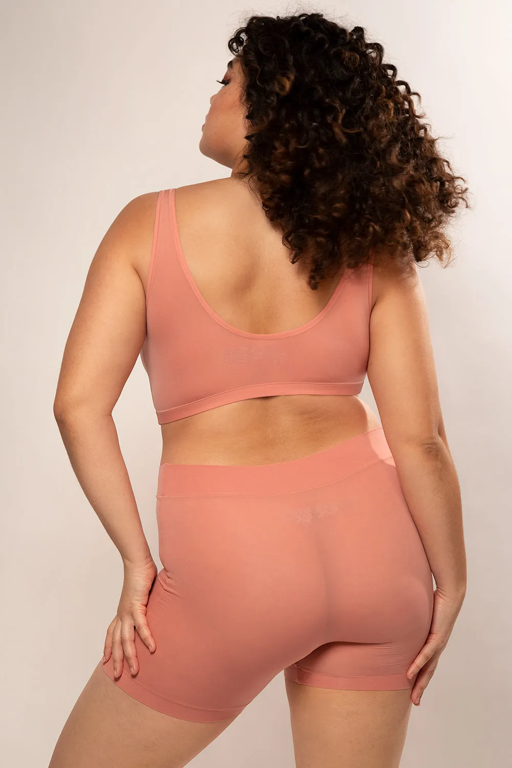 The Naked Slip Short 2 Pack | Tuscany Clay/Black Hue Stretch