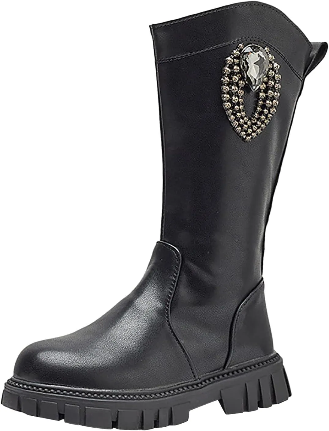 Toddler Girls Boots Little Kid Shoes Knee Boots Big Girl Dress Shoes