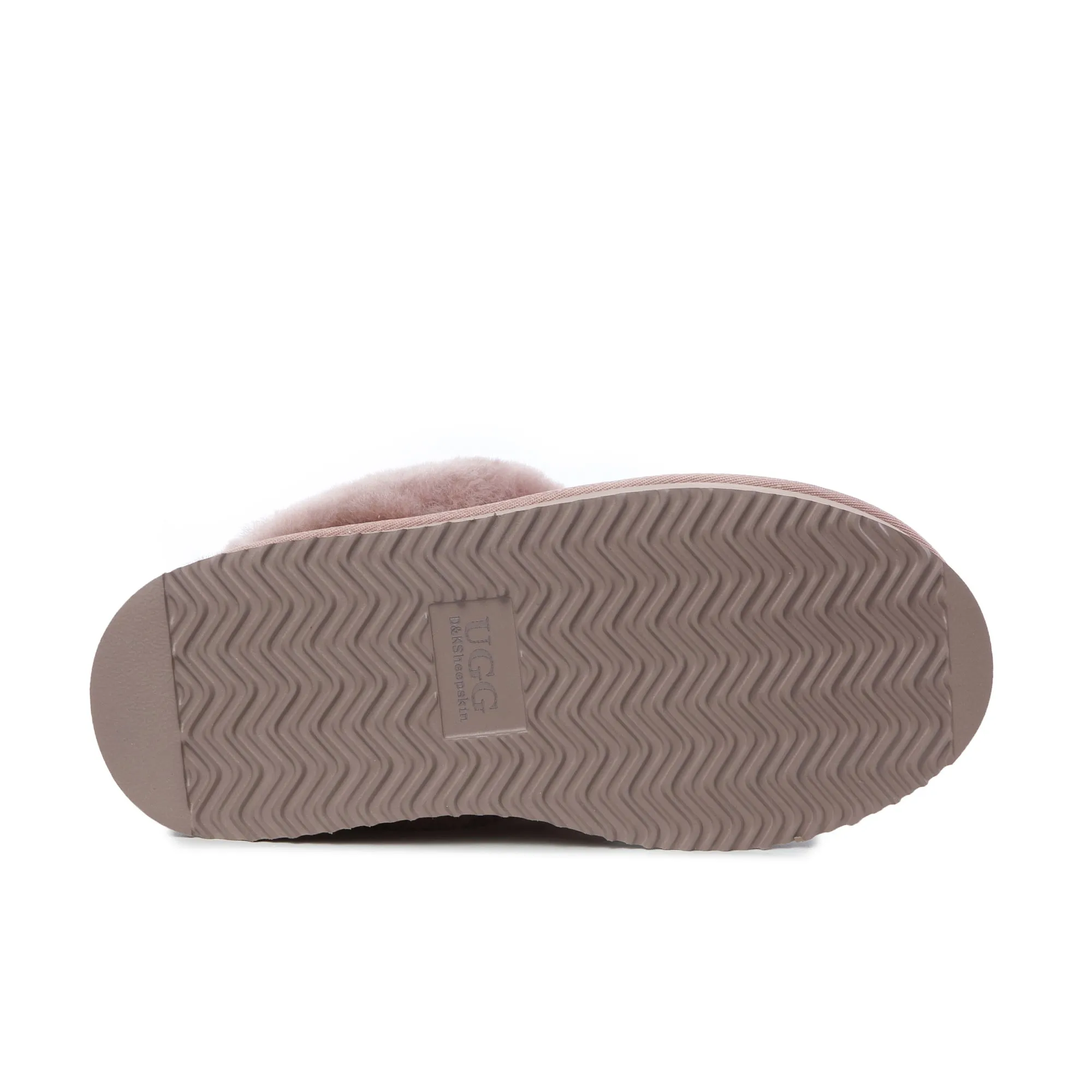 UGG Fluffy Strappy Platform Scuff