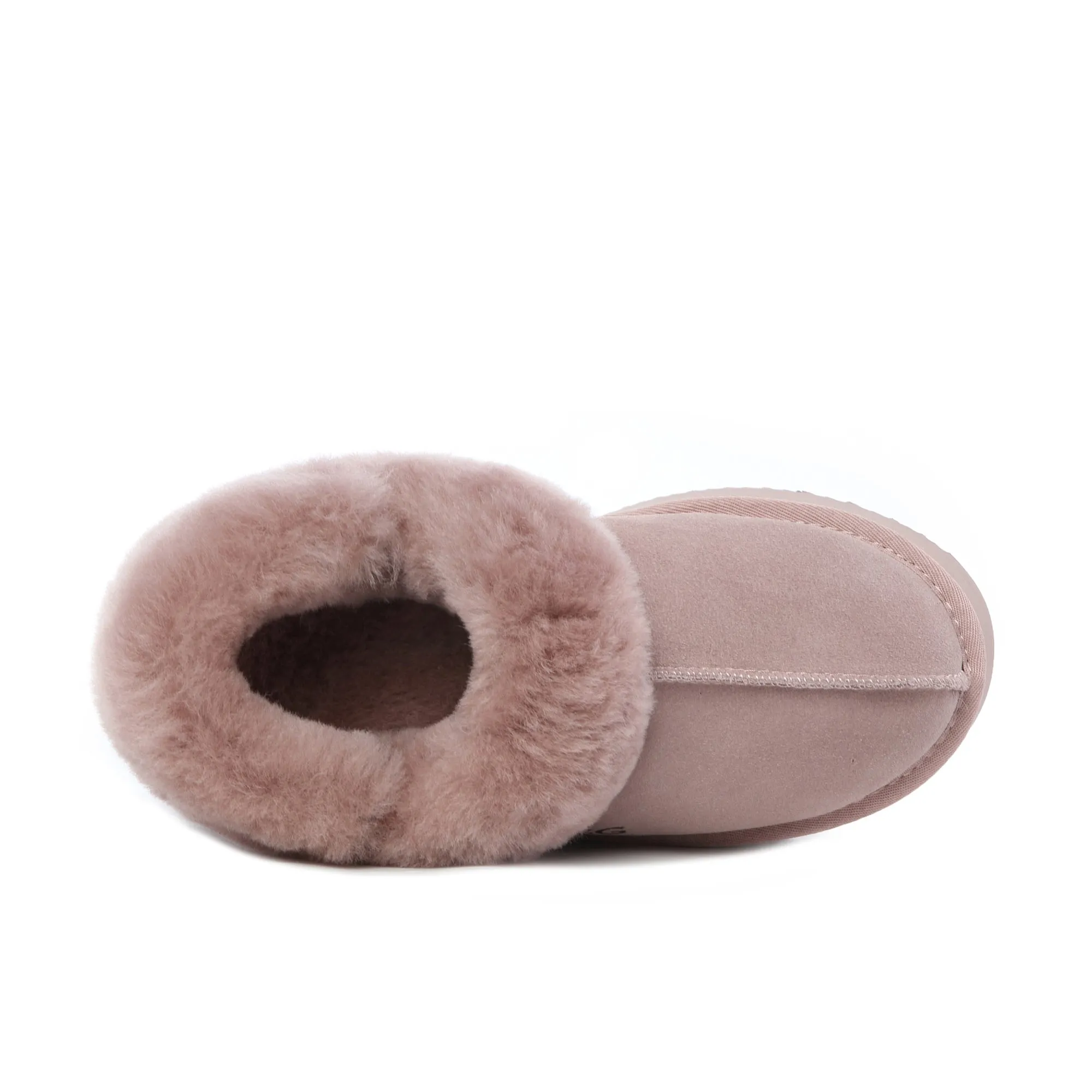 UGG Fluffy Strappy Platform Scuff